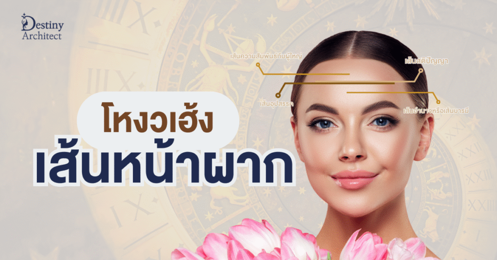 โหงวเฮ้ง เส้นหน้าผาก บอกดวงชีวิต หน้าที่การงาน และวัยรุ่งเรือง