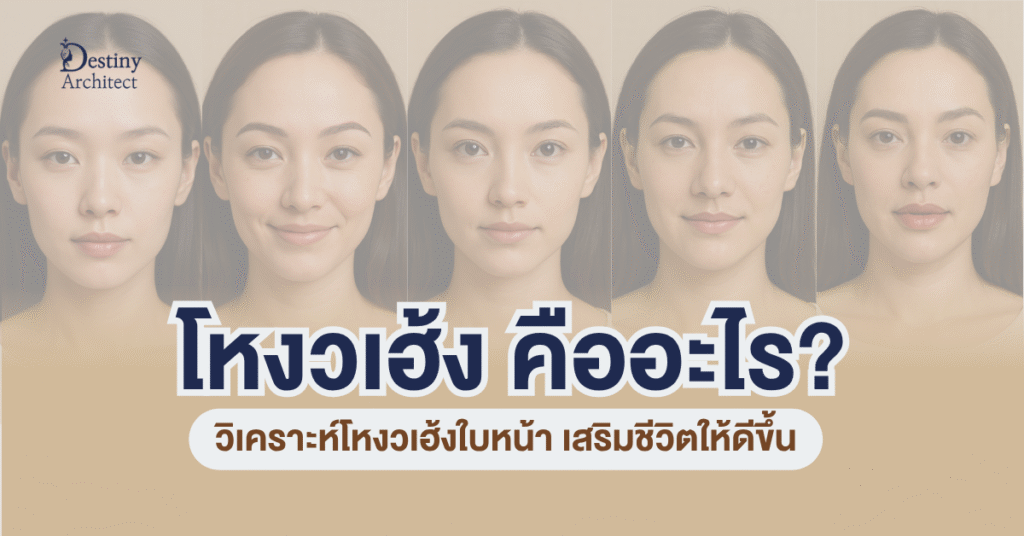 โหงวเฮ้ง คืออะไร? วิเคราะห์โหงวเฮ้งใบหน้า เสริมชีวิตให้ดีขึ้น | Destiny Architect