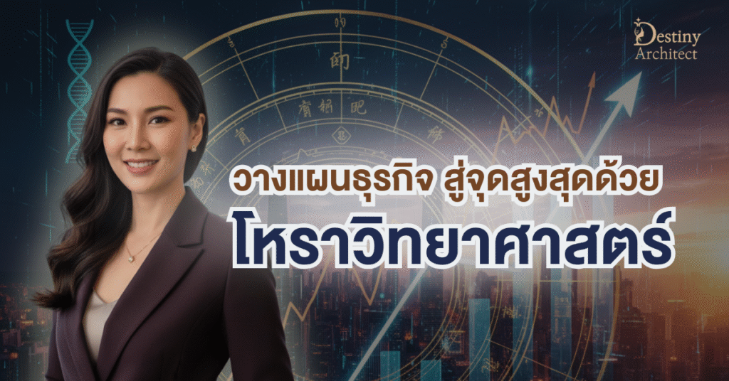 วางแผนธุรกิจ 10 ปี: ใช้ดูดวงจีน ค้นหา DNA จุดแข็ง สู่จุดสูงสุด