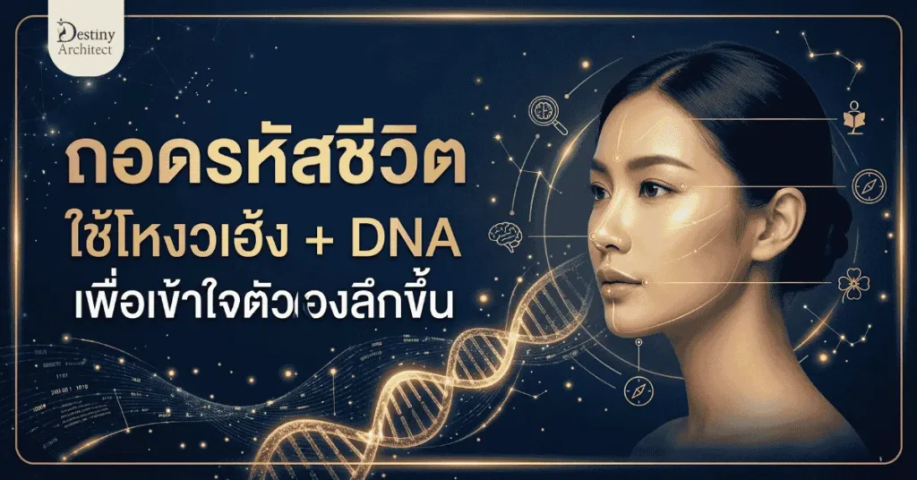 ถอดรหัสชีวิต ใช้โหงวเฮ้ง + DNA เพื่อเข้าใจตัวเองลึกขึ้น