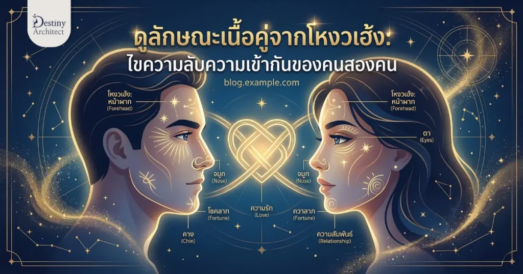 ดูลักษณะเนื้อคู่จากโหงวเฮ้ง