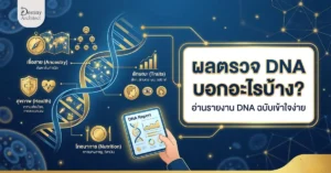 ผลตรวจ DNA บอกอะไรบ้าง? อ่านรายงาน DNA ฉบับเข้าใจง่าย 