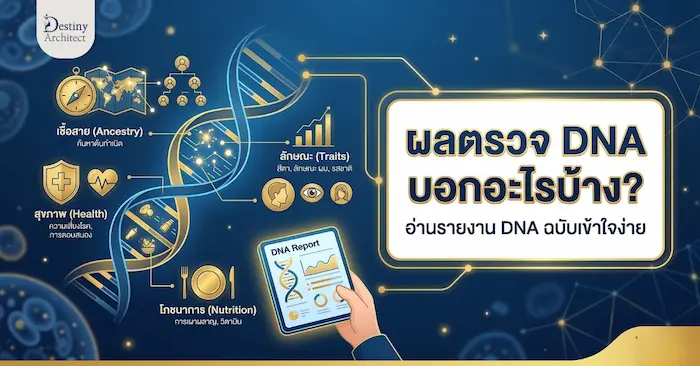 ผลตรวจ DNA บอกอะไรบ้าง