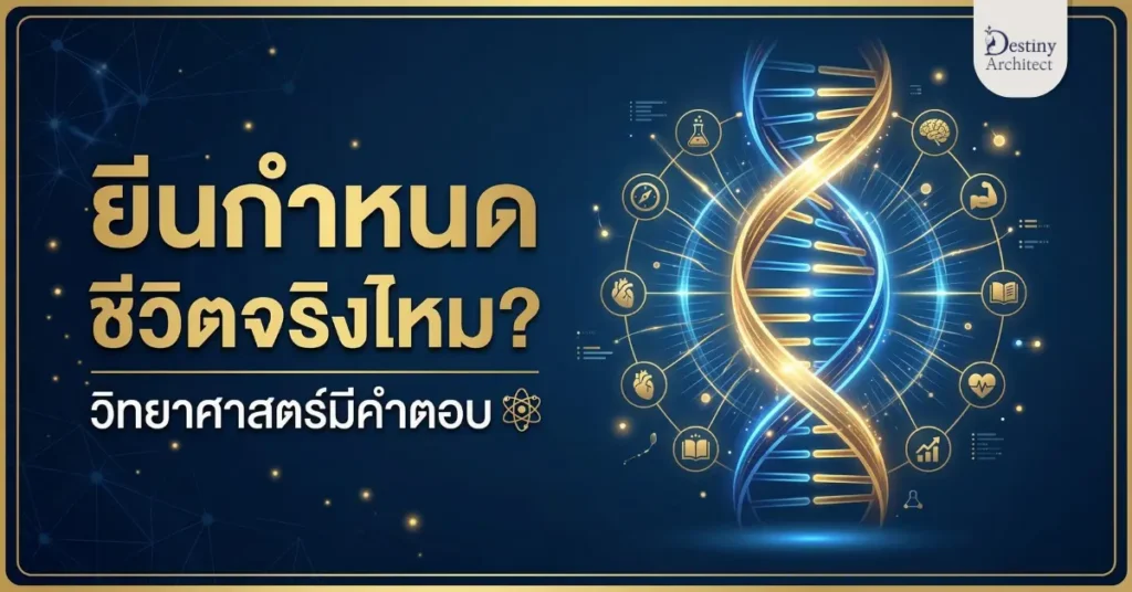 ยีนกำหนดชีวิตจริงไหม
