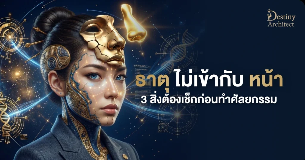แก้จมูก 3 รอบไม่ปัง เช็ก 3 รหัสชีวิตก่อนศัลยกรรมปรับโหงวเฮ้ง