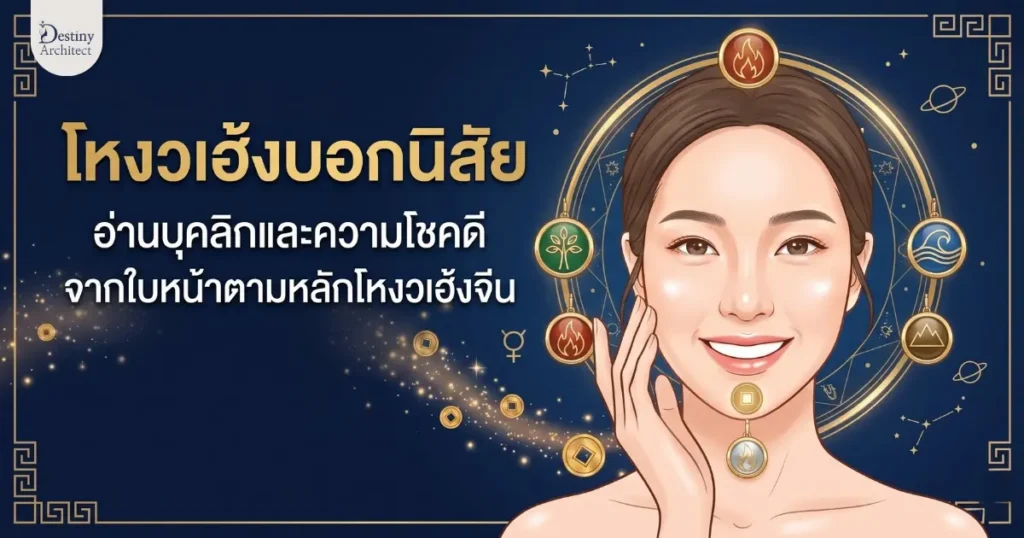 โหงวเฮ้งบอกนิสัย อ่านบุคลิก วาสนา และความโชคดีจากใบหน้า