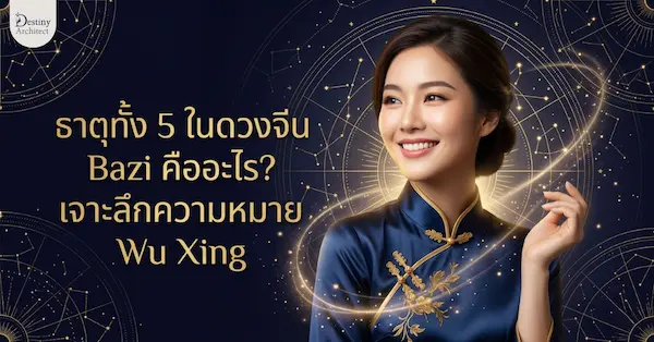 ค้นหาคำตอบว่าธาตุทั้ง 5 (Wu Xing) ในดวงจีน Bazi คืออะไร? เจาะลึกดิถีธาตุ (Day Master) และวิธีนำโหราวิทยาศาสตร์ไปประยุกต์ใช้เพื่อพัฒนาตัวคุณเอง