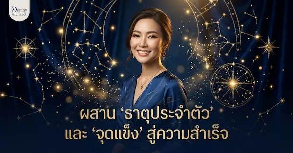 ยกระดับการพัฒนาศักยภาพด้วยการผสานศาสตร์ปาจื้อ (Bazi) และแบบทดสอบจุดแข็ง Gallup (CliftonStrengths) ถอดรหัสความเชื่อมโยงเพื่อออกแบบความสำเร็จสไตล์ Destiny Architect